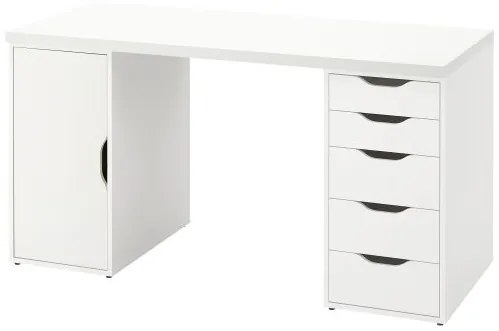 LAGKAPTEN/ALEX γραφείο, 140x60 cm 095.216.04
