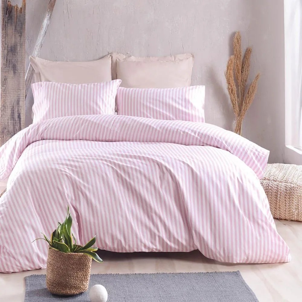 Πάπλωμα Eloise (Σετ 2τμχ) Pink Ρυθμός Ημίδιπλο 160x240cm 100% Βαμβάκι