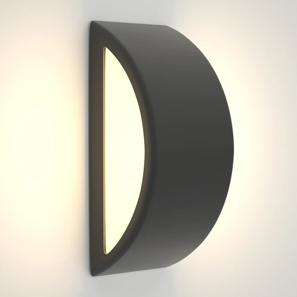 Φωτιστικό τοίχου Clear 1xΕ27 Outdoor Up-Down Wall Lamp Anthracite D32cmx13cm (80202744) - 80202744 - 80202744