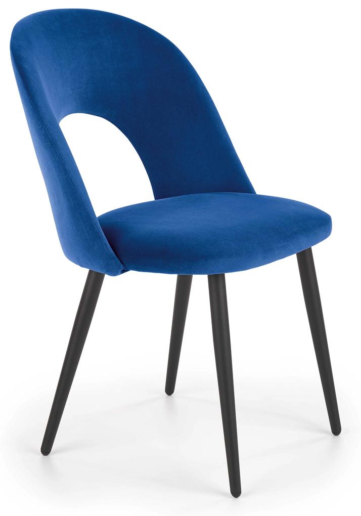 60-21101 K384 chair, color: dark blue DIOMMI V-CH-K/384-KR-GRANATOWY, 1 Τεμάχιο