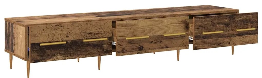 vidaXL Ντουλάπι TV Παλιό Ξύλο 150 x 36 x 30 εκ Επεξεργασμένο ξύλο