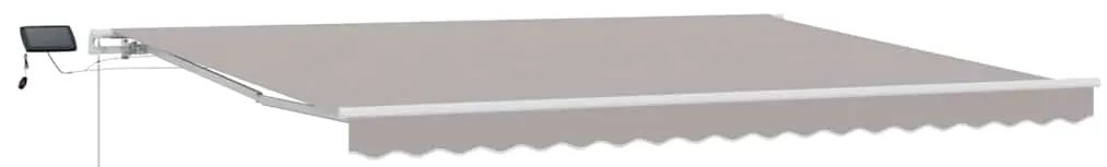 vidaXL Σκηνίτσα Αναδιπλούμενη with 450 x 300 εκ Ανοιχτό γκρι