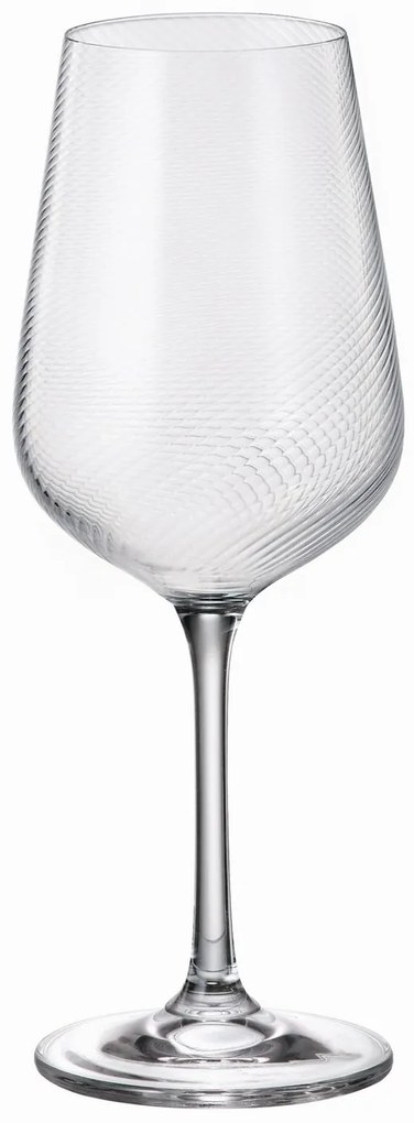 ΠΟΤΗΡΙ ΚΟΛΟΝΑΤΟ ΛΕΥΚΟΥ ΚΡΑΣΙΟΥ 360ml TYTO OPTIC - CRYSTAL BOHEMIA - 6 ΤΜΧ