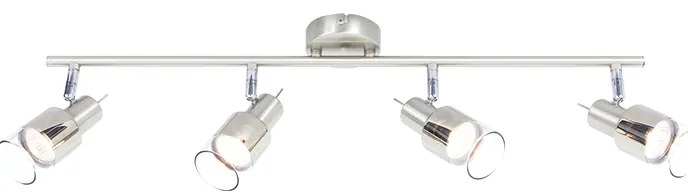 Φωτιστικό Σποτ Aca MC6564 PLATINUM Ασημί (Silver Coloured)