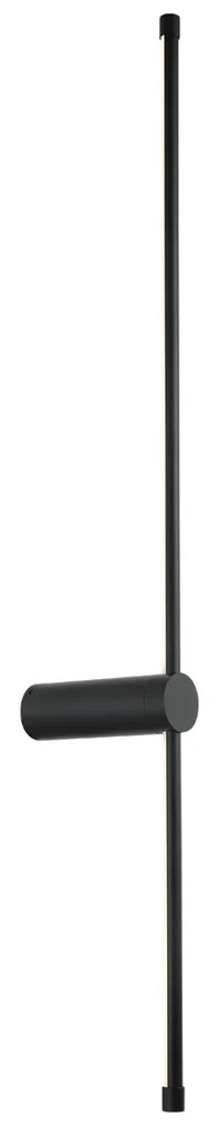 Απλίκα Τοίχου LED Zambelis 20116 Black Matt