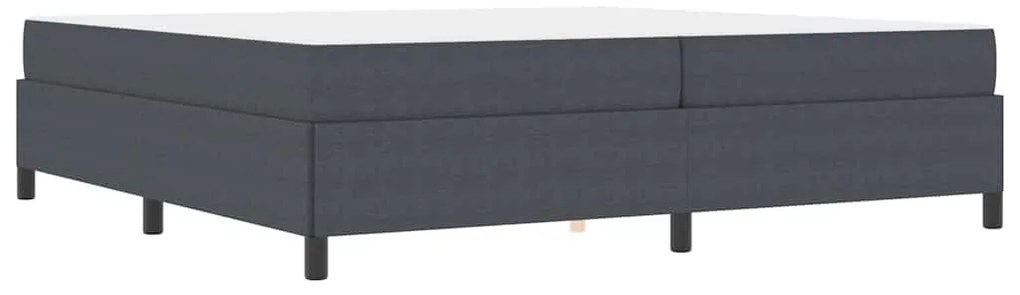 vidaXL Σκελετός Κρεβατιού Σκούρο γκρι 100 x 200 cm Βελούδο