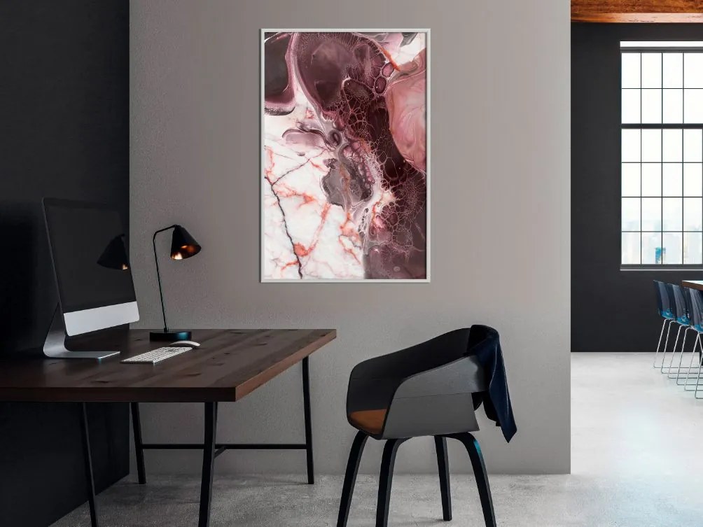 Αφίσα - Beauty Enchanted in Marble - 30x45 - Χρυσό - Χωρίς πασπαρτού