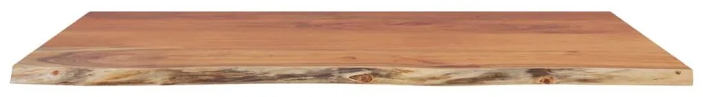 vidaXL Πάγκος Μπάνιου Ορθογώνιος 110x60x3,8 εκ. από Μασίφ Ξύλο Ακακίας
