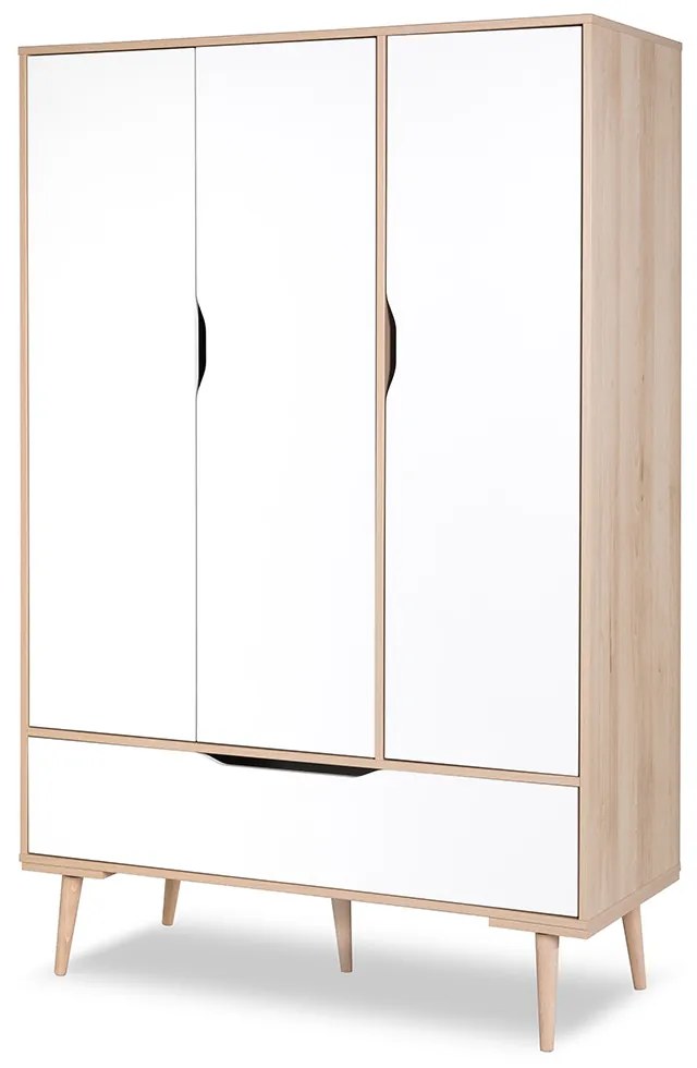 Τρίφυλλη ντουλάπα Sofie