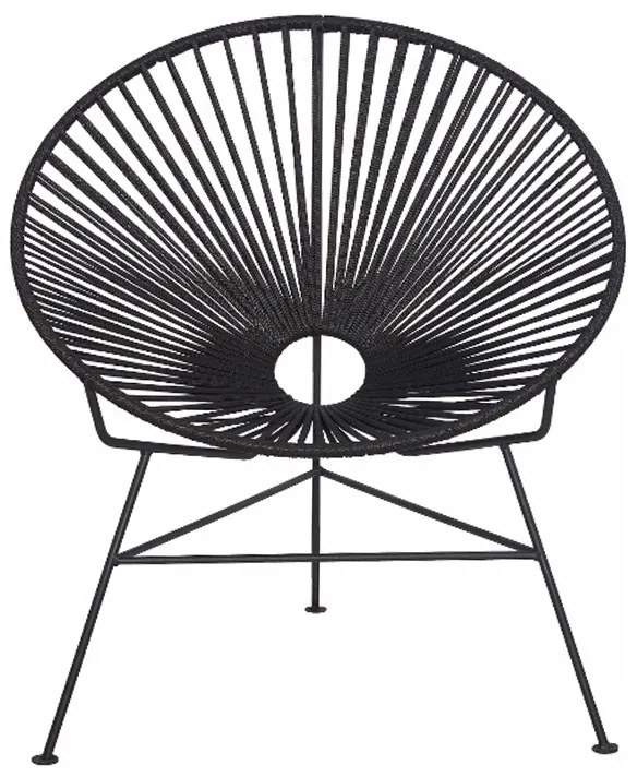 Πολυθρόνα Acapulco 01-00-1254 80x80x88cm Black