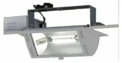 Σποτ 150W HQI Νο2463 Παρ/μο ACA-XM2463BGAB-Μπρονζέ XM2463BGAB