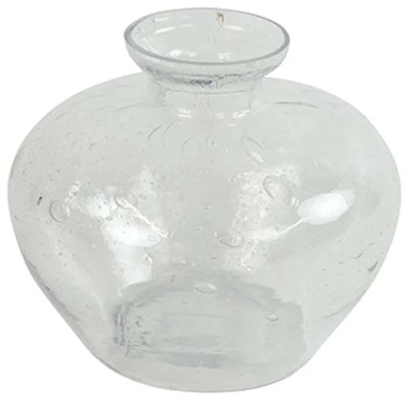 Βάζο 013.803617 Φ12x10cm Γυάλινο Clear Glass