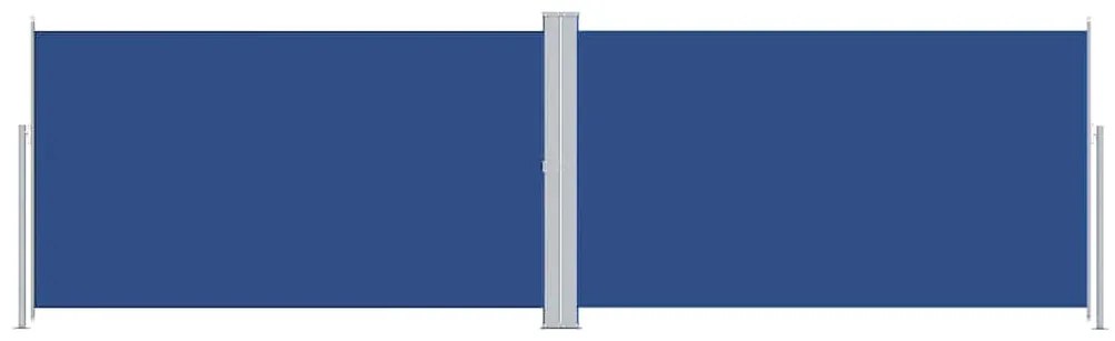 vidaXL Σκίαστρο Πλαϊνό Συρόμενο Μπλε 180 x 600 εκ.
