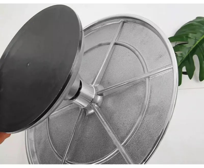 Βάση για το΄υρτα Klausberg KB 7710, Περιστρεφόμενη 360 g, 31 cm, Ασημί