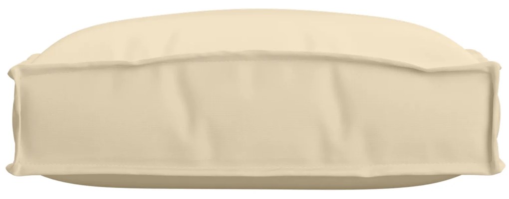 vidaXL Μαξιλάρι παλέτας για κάθισμα 6 pcs Μπεζ 40 x 40 x 8 εκ.
