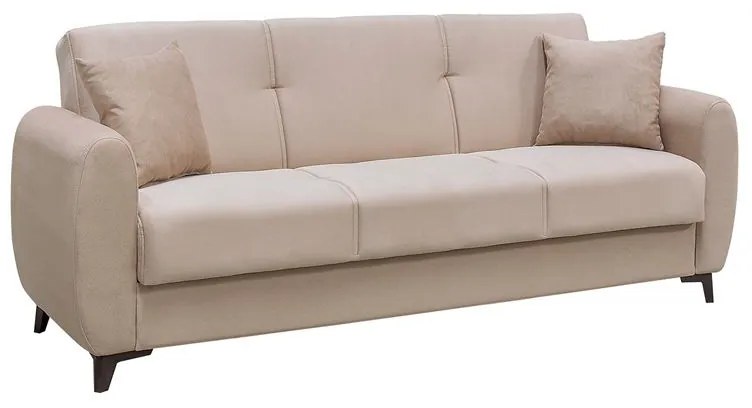 Καναπές DARIO Ύφασμα Μπεζ-Tortora-Sand-Cappuccino Sofa:210x80x75 Bed:180x100cm