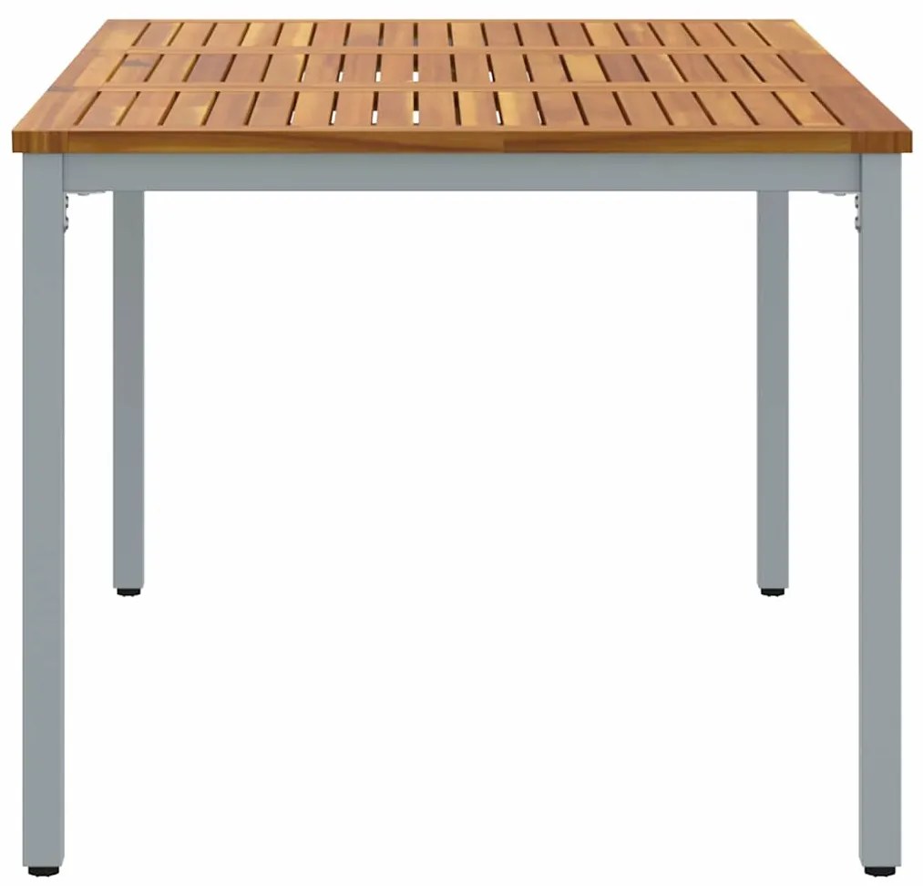 vidaXL Υπαίθρια Τραπέζια Φυσικό και γκρι 150 x 90 x 75 cm
