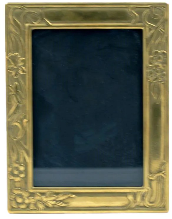 Κορνίζα Νάρκισσος Μπρούτζινη 10x13εκ. Royal Art STL030GL