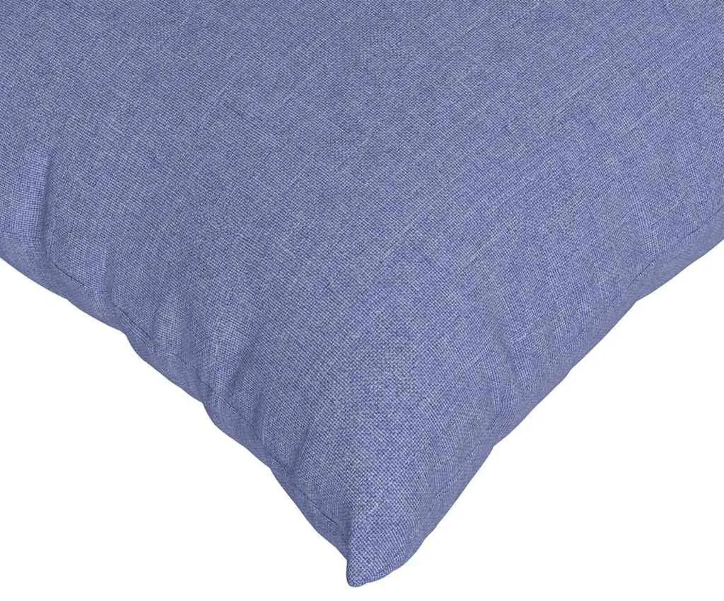 vidaXL Μαξιλάρι Καναπέ 2 pcs Μπλε τζην 60 x 60 cm ύφασμα