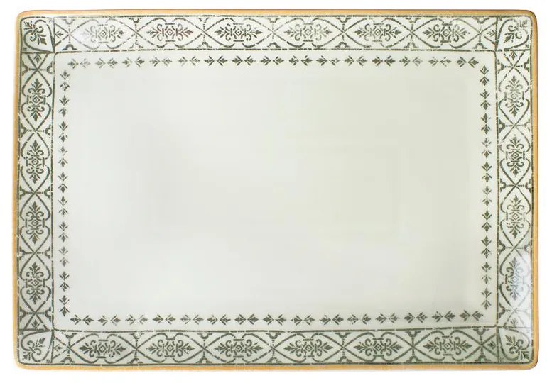 Σερβίτσιο Πιάτων Πορσελάνης Vintage Μπεζ – Σετ για 6 άτομα - 20τμχ - Oriana Ferelli