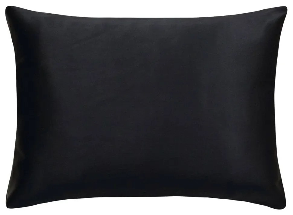 Μαξιλαροθήκη Silk Z30 Black Kentia 50X75 Silk