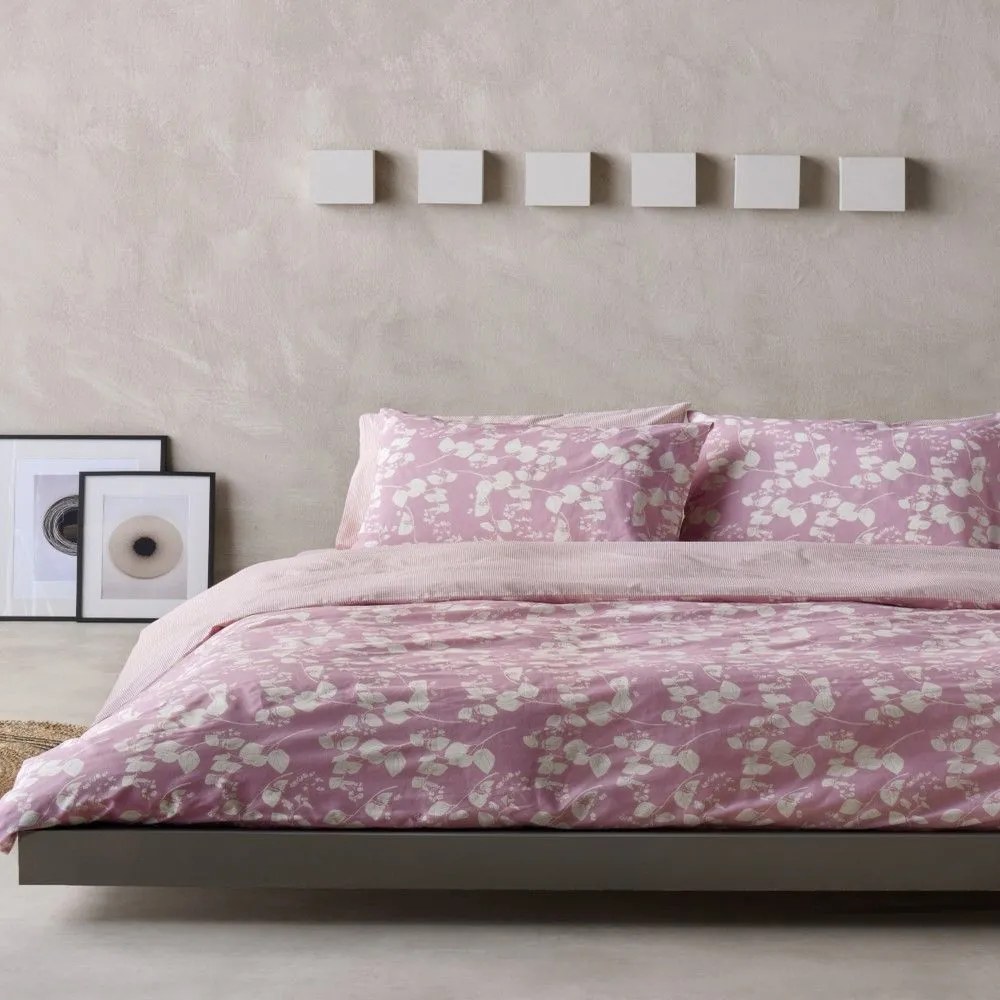 Σεντόνια Malena 35 (Σετ 4τμχ) Lilac Kentia Queen Size 240x270cm 100% Βαμβάκι