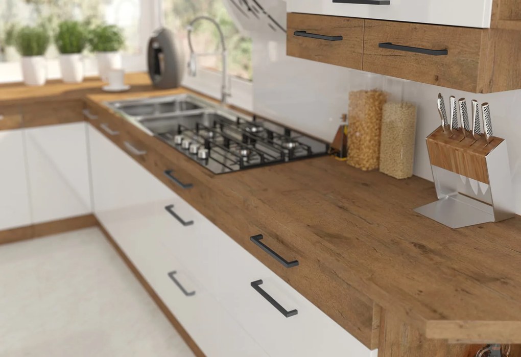 Επίτοιχο ντουλάπι με ράφια Virgo 30 γωνιακό