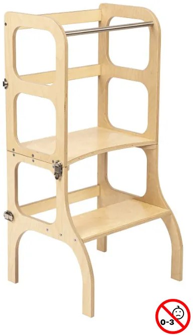 Πύργος εκμάθησης 2 σε 1 Joyland Scaffold-Fusiko - 43.50Χ40.00Χ91.50cm