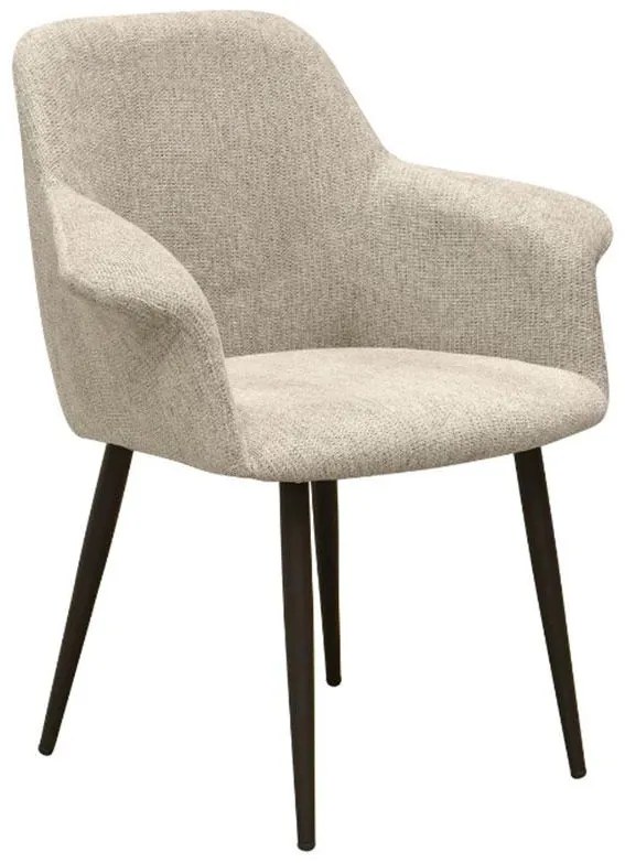 Καρέκλα Τραπεζαρίας Pari Γκρί - Μπέζ 77x63x85εκ. 77x63x85 εκ.