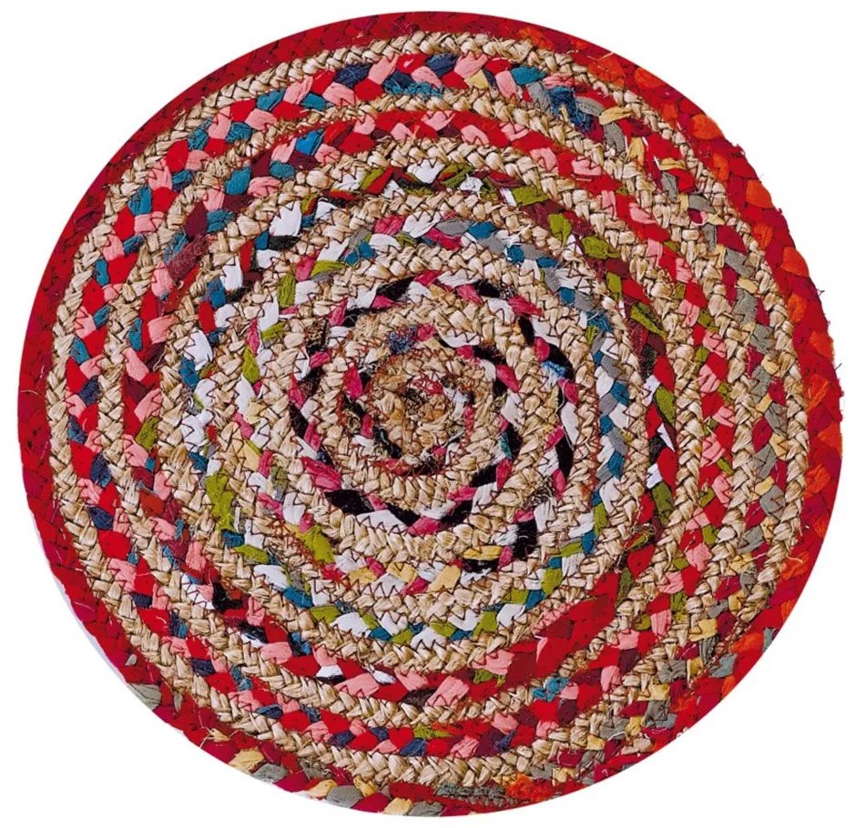 Σουπλά Yute 231 Multi Kentia Cotton,Jute