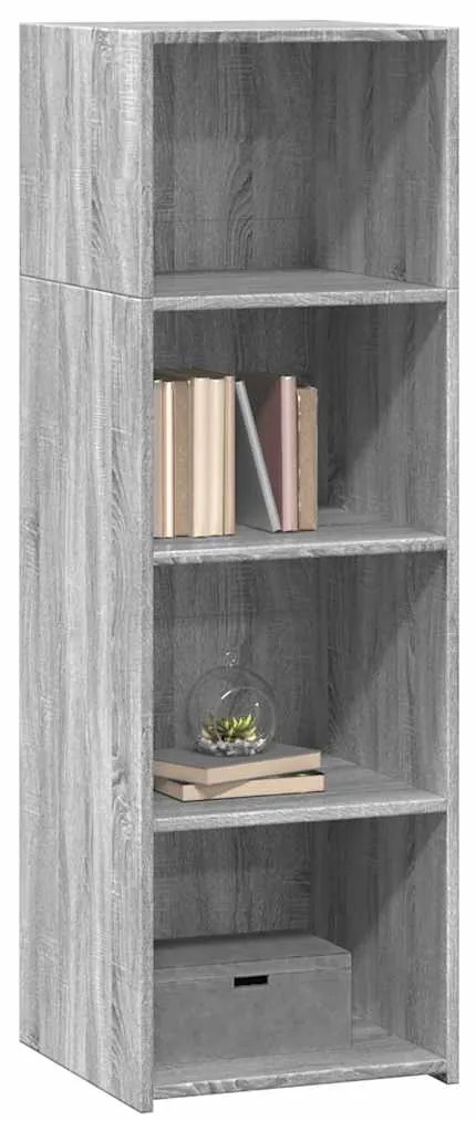 vidaXL Ντουλάπι Γκρι Sonoma 40x41x124 εκ. από Επεξεργασμένο Ξύλο