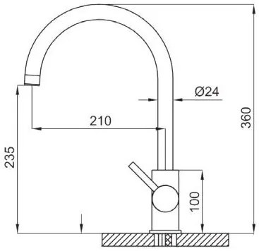 Μπαταρία κουζίνας TEOREMA Jabil New