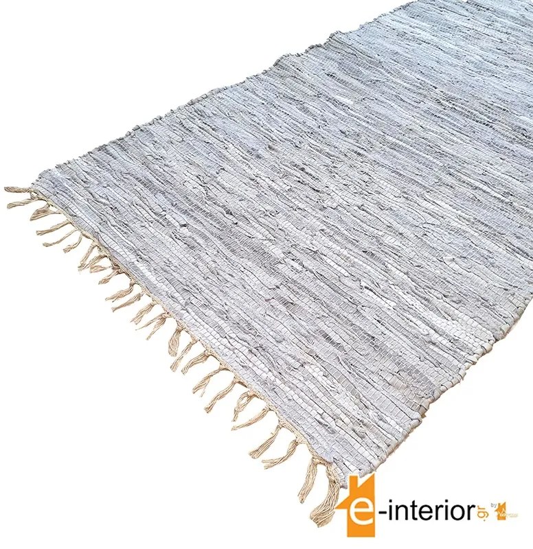 Δερμάτινη Κουρελού flat 80x160 - ICE GREY 5204995202899