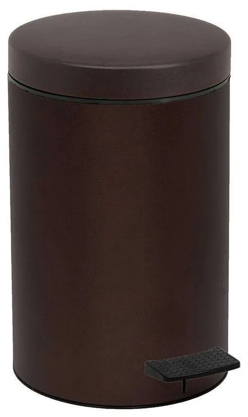 Κάδος Απορριμμάτων 12lt 12-090-943 Matte Wenge Pam&amp;Co Stainless Steel