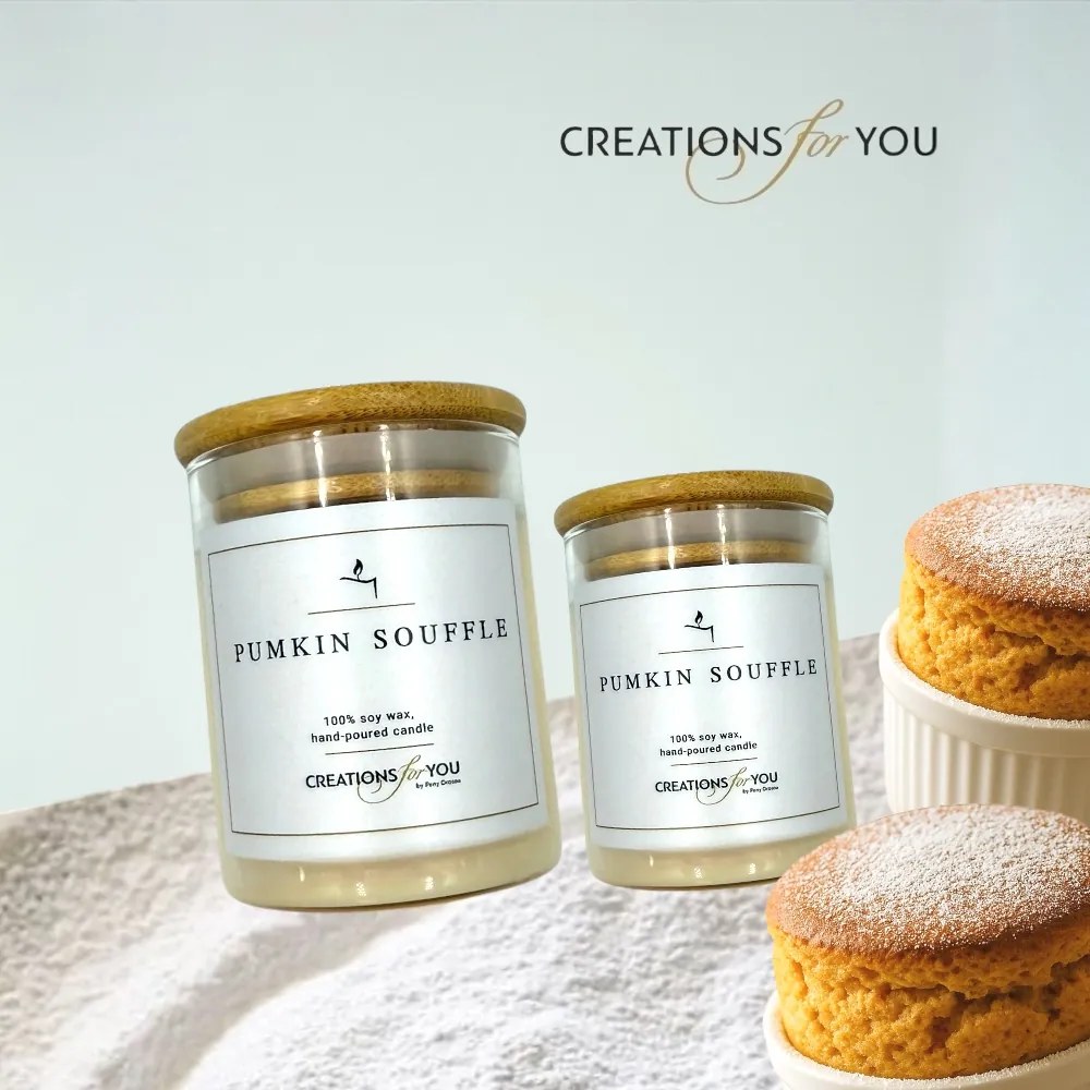 Κερί Αρωματικό Pumpkin Souffle - 450 γρ. +-