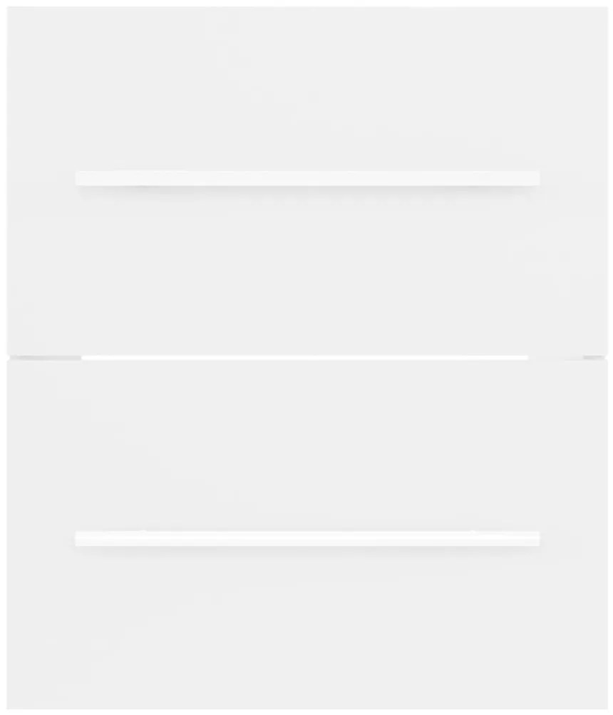 vidaXL Ντουλάπι Νιπτήρα Λευκό 41 x 38,5 x 48 εκ. από Επεξ. Ξύλο