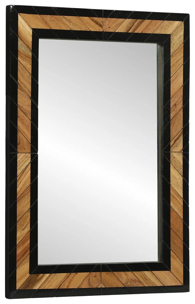 vidaXL Καθρέφτης 70x2x70 cm Σταθερό Ξύλο Ακακίας