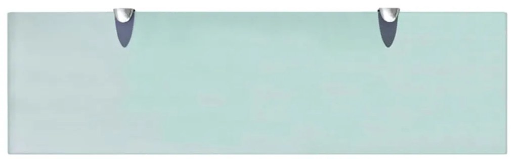 vidaXL Ράφια Τοίχου 2 τεμ. 8 χιλ. 70 x 20 εκ. Γυάλινα