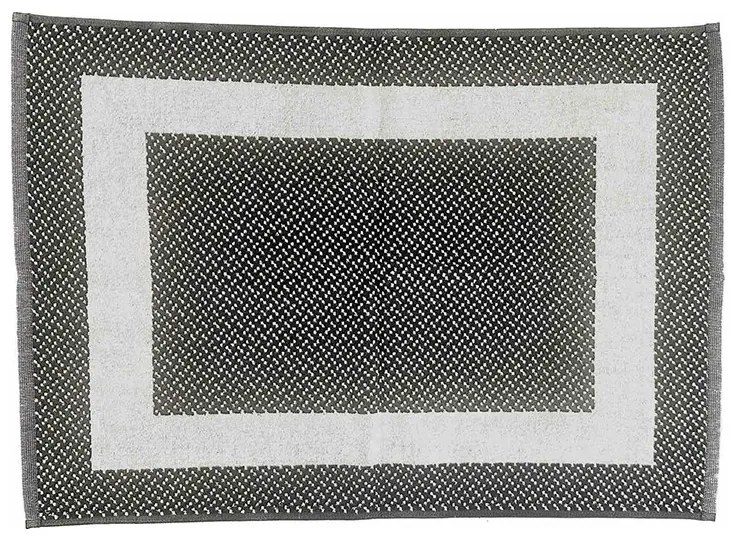 Πετσετέ Πατάκι (50x70) Hotel Γκρι Μελανζέ 650gr/m2