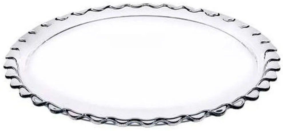 Πιατέλα Σερβιρίσματος Maxi SP10539G1 Φ37x1,4cm Clear Espiel Glass
