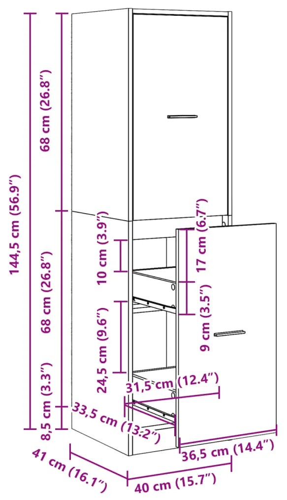 ΣΥΡΤΑΡΙΕΡΑ ΓΕΝΙΚΗΣ ΧΡΗΣΗΣ ΓΚΡΙ ΣΚΥΡ.40X41X144,5 ΕΚ. ΜΟΡΙΟΣΑΝΙΔΑ 3309639