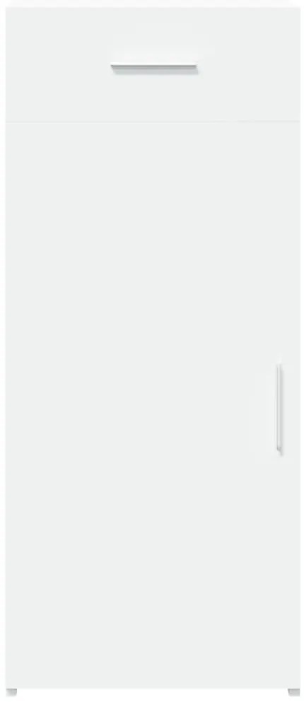 vidaXL Συρταριέρα Λευκή 40x42,5x93 εκ. από Επεξεργασμένο Ξύλο