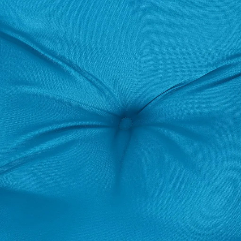Μαξιλάρι Παλέτας Μπλε 70 x 70 x 12 εκ. Υφασμάτινο - Μπλε