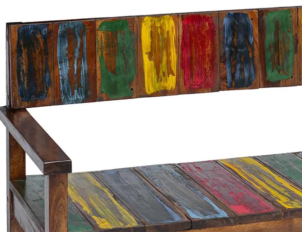 vidaXL Καρέκλες Τραπεζαρίας 4 Τεμαχίων από Μασίφ Ανακυκλωμένο Ξύλο