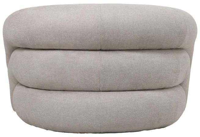 Πολυθρόνα Lexy κρεμ ύφασμα 99x88x62εκ 100x89.5x60 εκ.