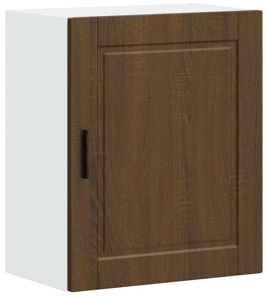 vidaXL ντουλάπι τοίχου κουζίνας "Porto" Καφέ δρυς καπλαμά Ξύλο