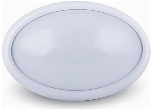 LED V-TAC Φωτιστικό Πλαφονιέρα 8W Οβάλ Λευκό Φως Ημέρας