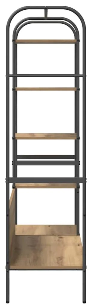 vidaXL Ράφι Ρούχων με ράφι Μπεζ 120 x 44 x 160 εκ Επεξεργασμένο ξύλο