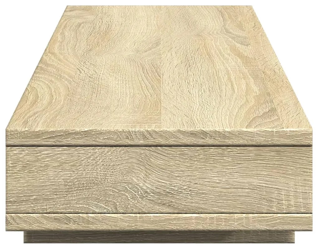 vidaXL Βάση Οθόνης Sonoma Δρυς 100x27x15 εκ. από Επεξ. Ξύλο