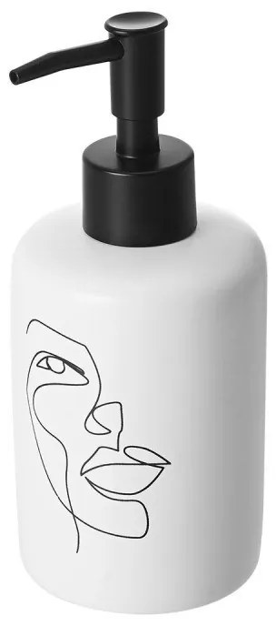 ESTIA ΑΝΤΛΙΑ ΣΑΠΟΥΝΙΟΥ LINE ART 320ml ΛΕΥΚΟ